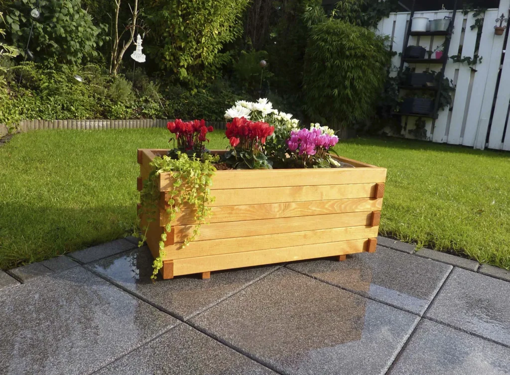 Pflanzkasten "Lucca" mit Pflanzfolie