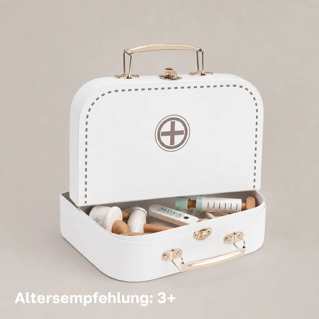 Kids Concept Spielzeug Arztkoffer weiss
