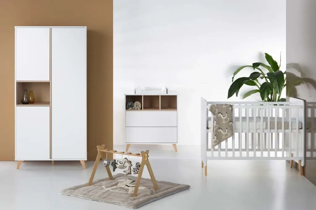 Quax Loft 3 türiger Schrank weiss