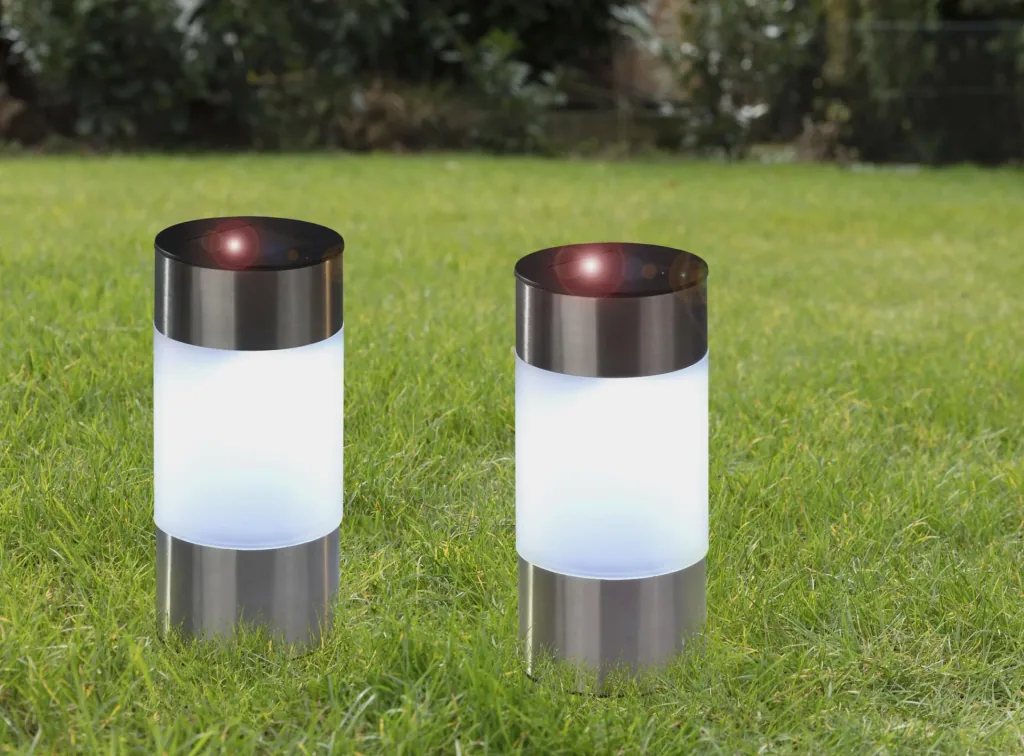 LED Solar Leuchte - 2er Set