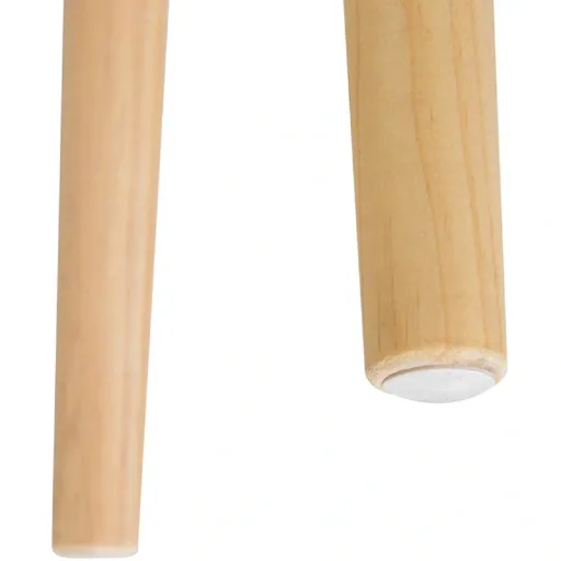 Beistelltisch Couchtisch Wohnzimmertisch rund aus MDF-Holz+Kiefer natur ?38,5 x 41,5 cm