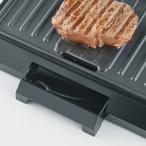 Kompaktes Multigrillgerät - 800 Watt - Grau