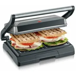 Kompaktes Multigrillgerät - 800 Watt - Grau