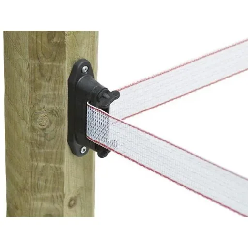 Winkel-Distanz-Isolator, schwarz (6 Stück)