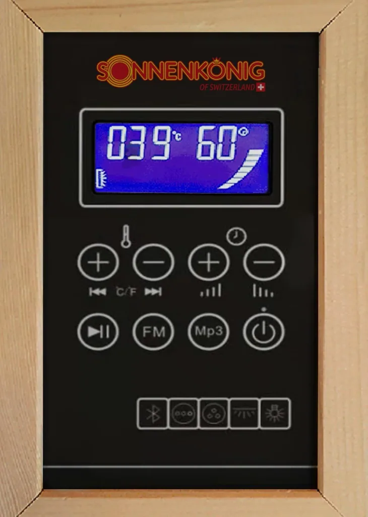 Infrarotsauna - Ohio mit Sauerstoff-Ionisator