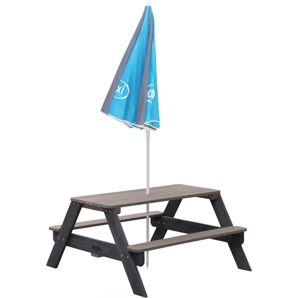 Regenschirm Ø125 cm - Grau/blau