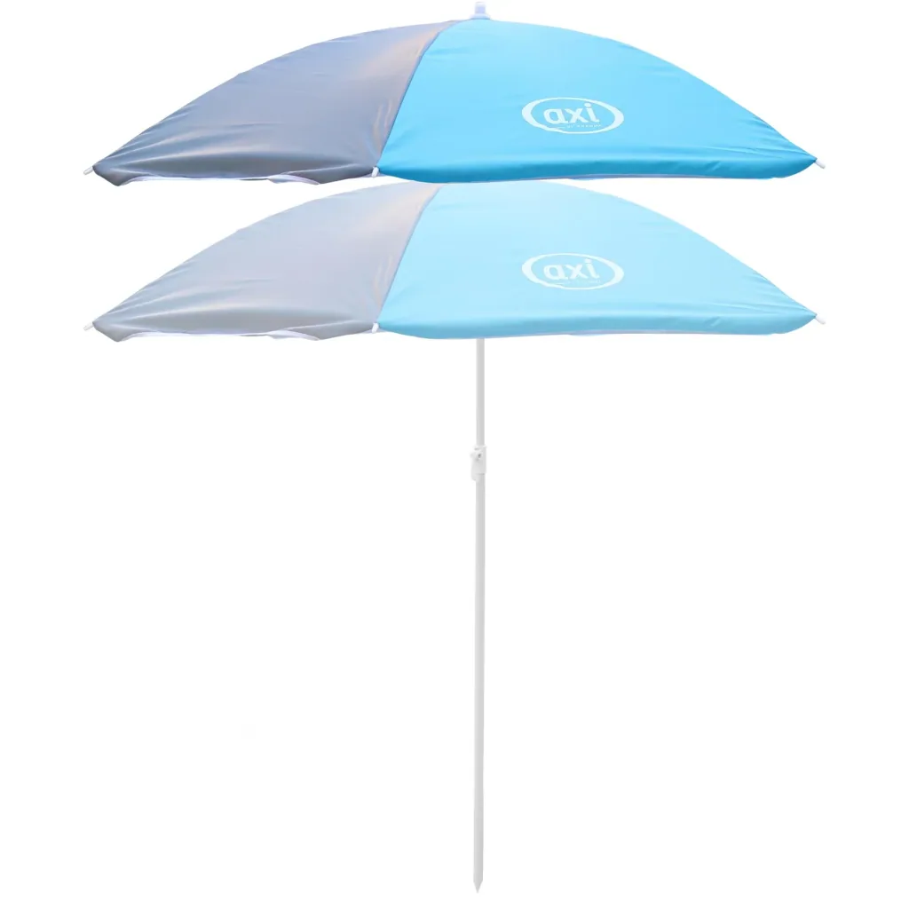Regenschirm Ø125 cm - Grau/blau