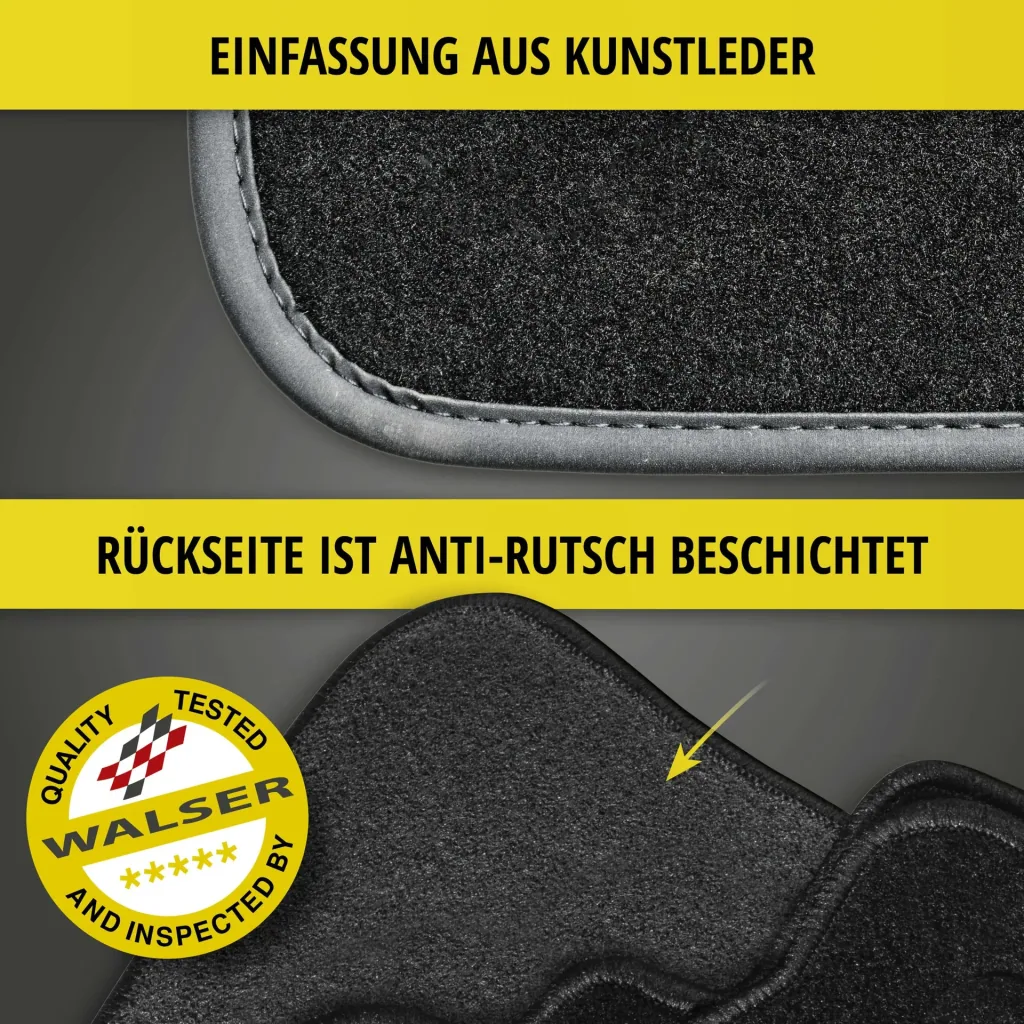 Passform Premium Fußmatten für KIA Ceed, Ceed CW, Pro Ceed 05/2012-05/2017