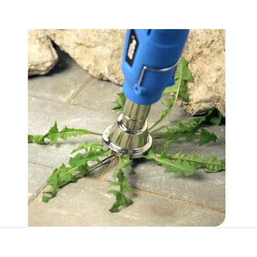 Elektrischer Unkrautvernichter UVH 2000-600 (2000 W) + Unkrautvernichter + Gartenhandschuhe + Gartenabfallbeutel