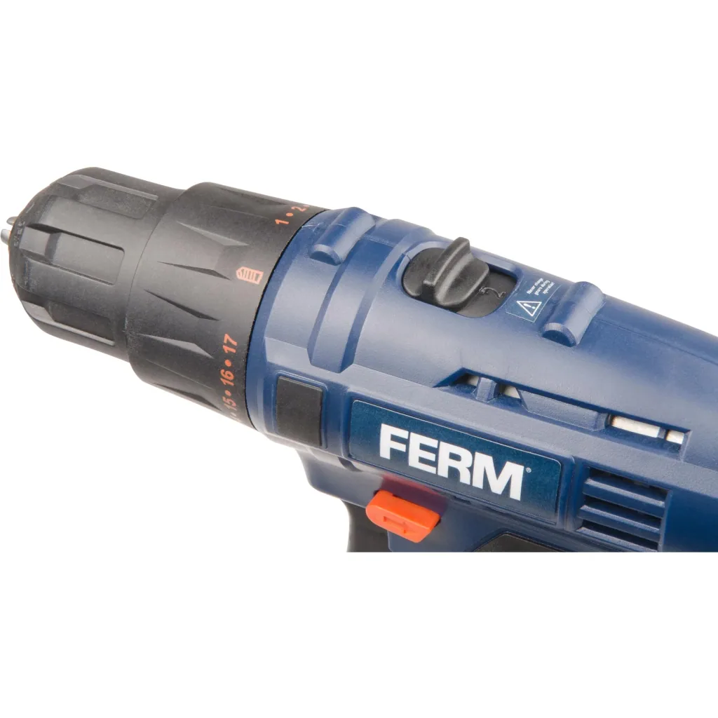 CDM1118 Li-Ion Akku-Bohrmaschine 12V/1.5Ah - LED-Arbeitsleuchte - Inkl. Schellladegerät und Batterie - Zwei doppelseitig