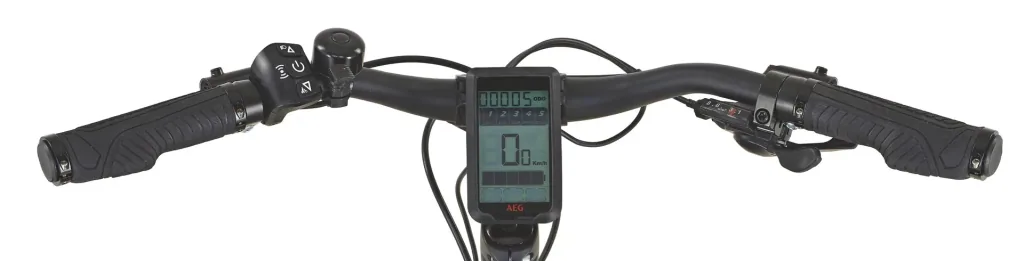 ENTDECKER 23.EMT.10 Trekking E-Bike 28" AEG EcoDrive Herren Diamant 28": Rahmengröße 52cm