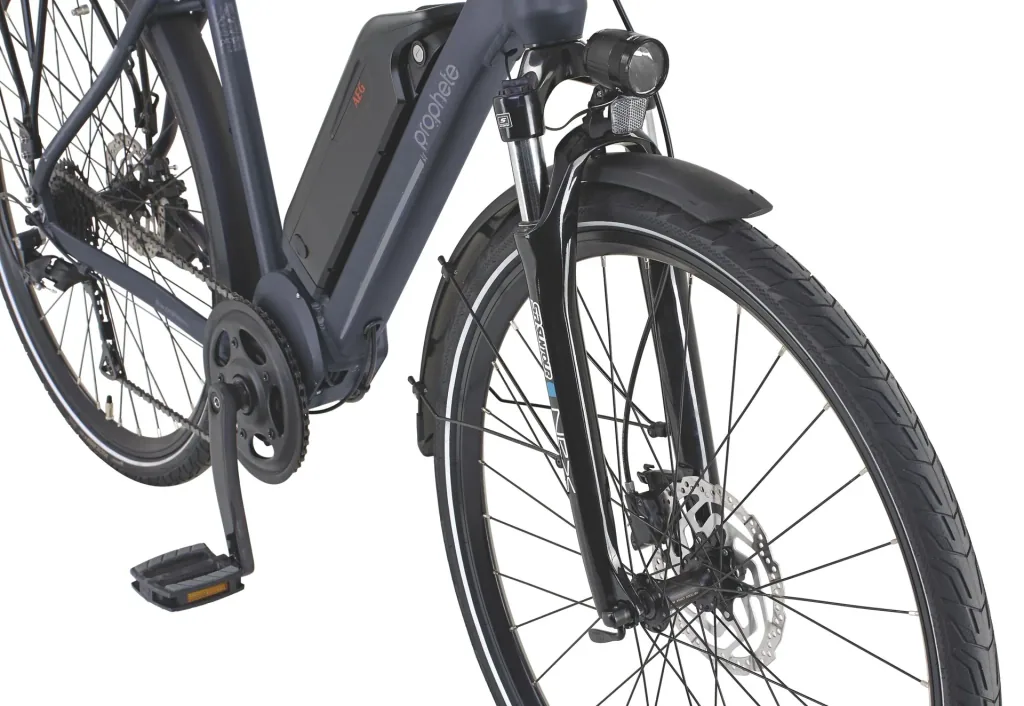 ENTDECKER 23.EMT.10 Trekking E-Bike 28" AEG EcoDrive Herren Diamant 28": Rahmengröße 52cm