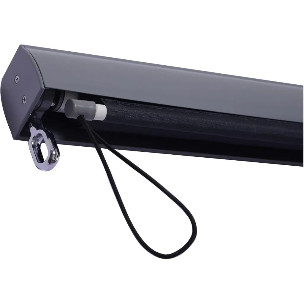 Seitenmarkise Windschutz Sichtschutz mit Handkurbel Polyester + Aluminium Grau 120 x 200 cm