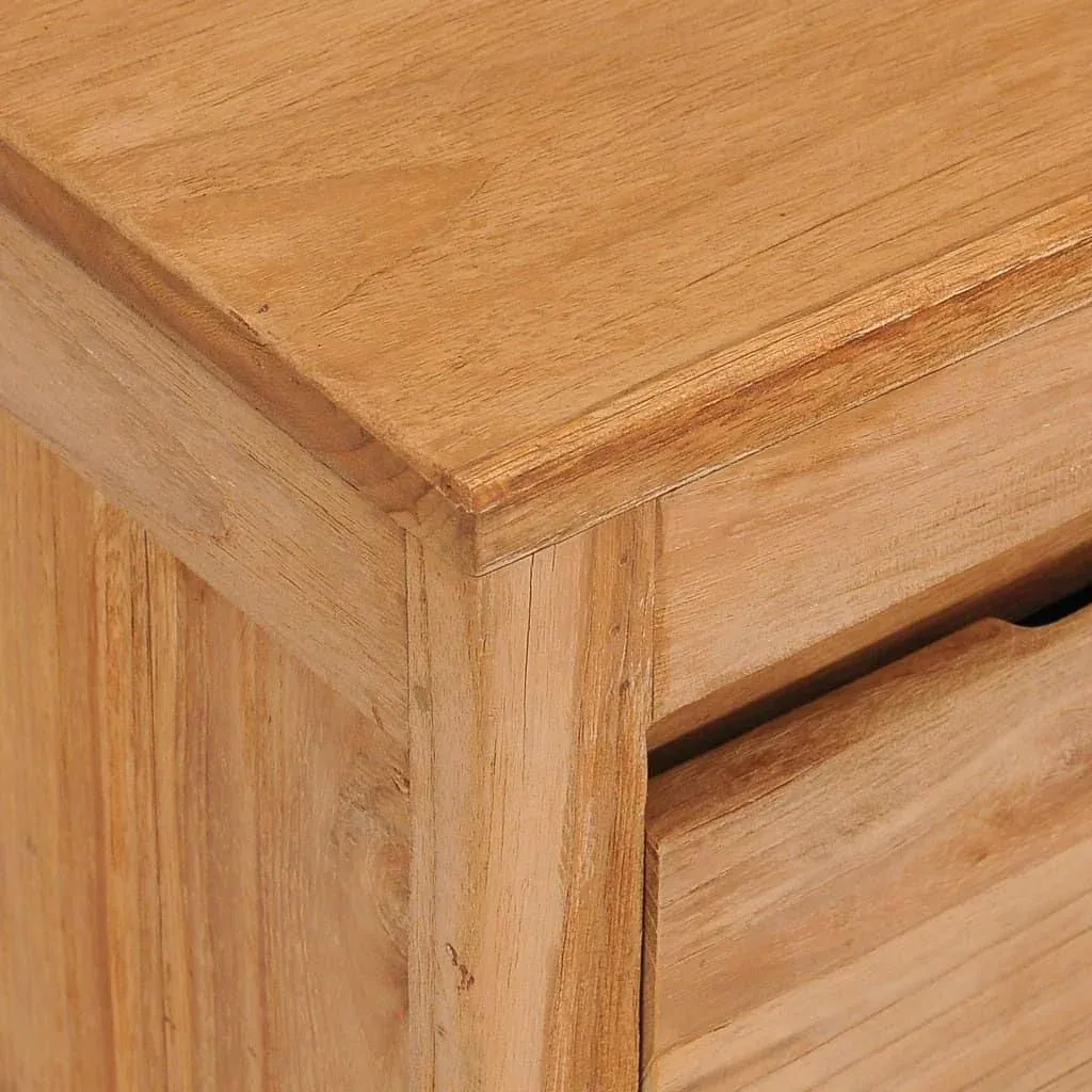 TV-Schrank 100x30x35 cm massiv Teak