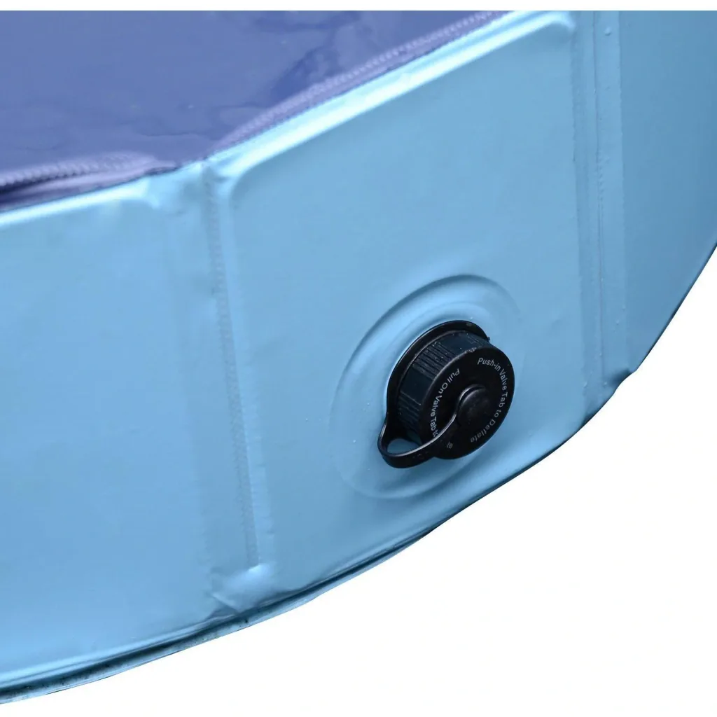 Hundebadewanne Hundepool 120 x 30 cm blau