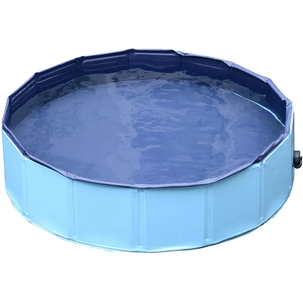 Hundebadewanne Hundepool 120 x 30 cm blau