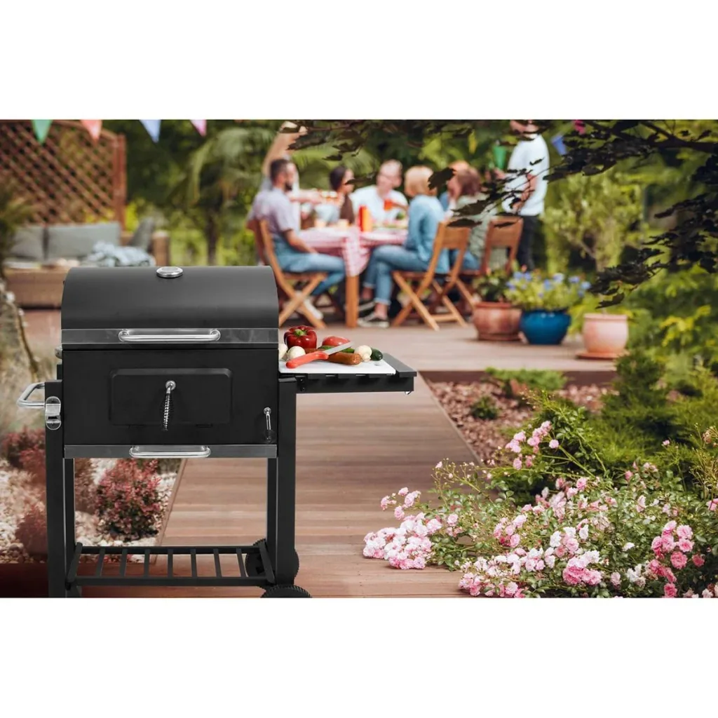 NL Holzkohlegrill - BBQ Grill Deluxe - 57 x 37 cm