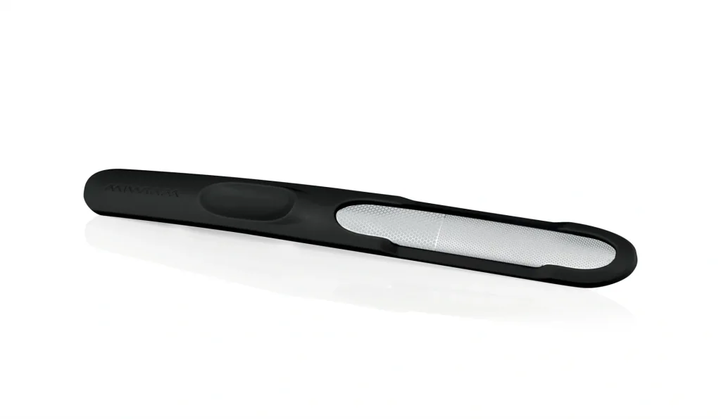 Nagelfeile „MIWIAM MIA MIA“, 18,5 cm, Schwarz