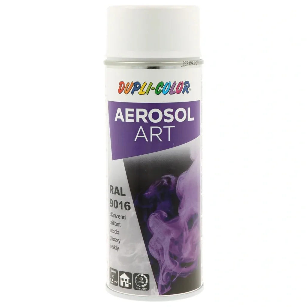 Sprühdose "Aerosol Art", RAL 9016, Verkehrsweiß, glänzend, 400 ml