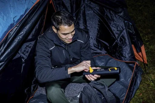 Dynamo LED Akku Handleuchte HL300AD