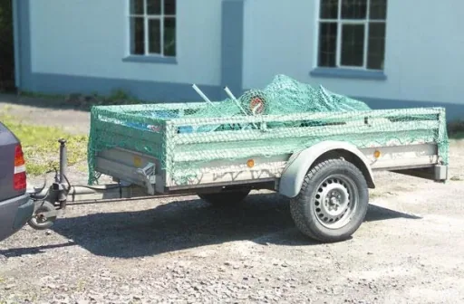 Spar-Set Abdeckplane, PE, 4 x 6 m + Gummispanner, 6 Stück
