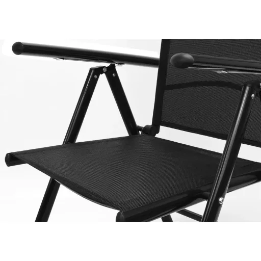 Garten-Set 9-teilig Anthrazit