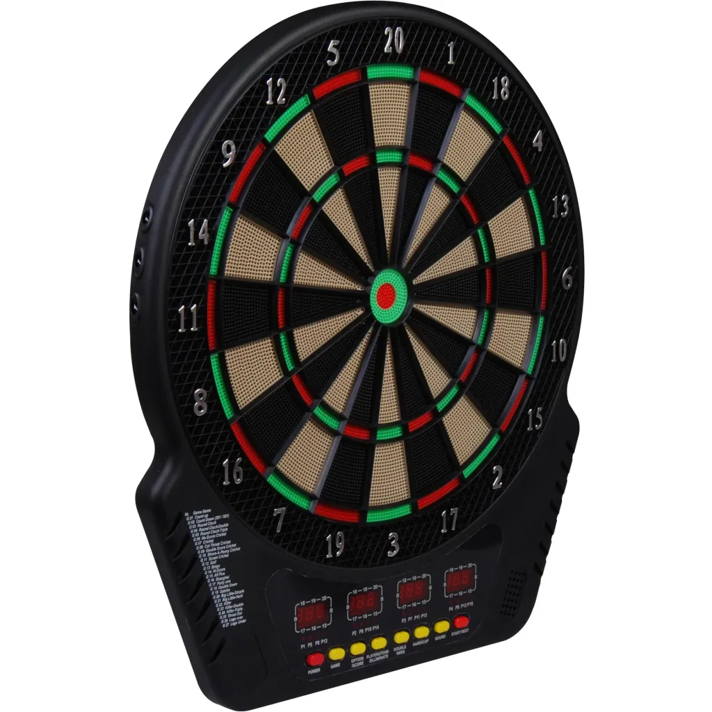 Dartscheibe elektronisch für bis zu 16 Spieler