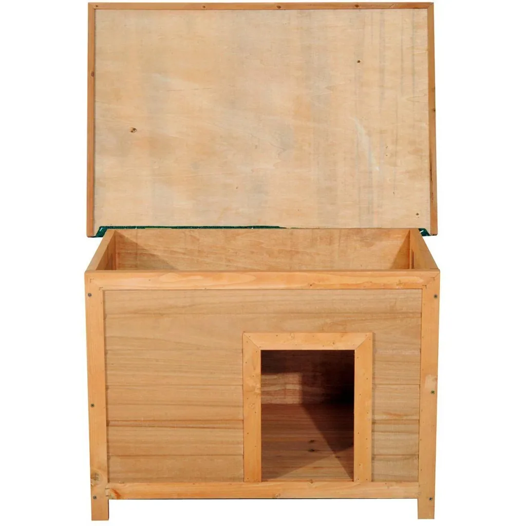 Hundehütte Hundehaus Holz 85x58x58cm