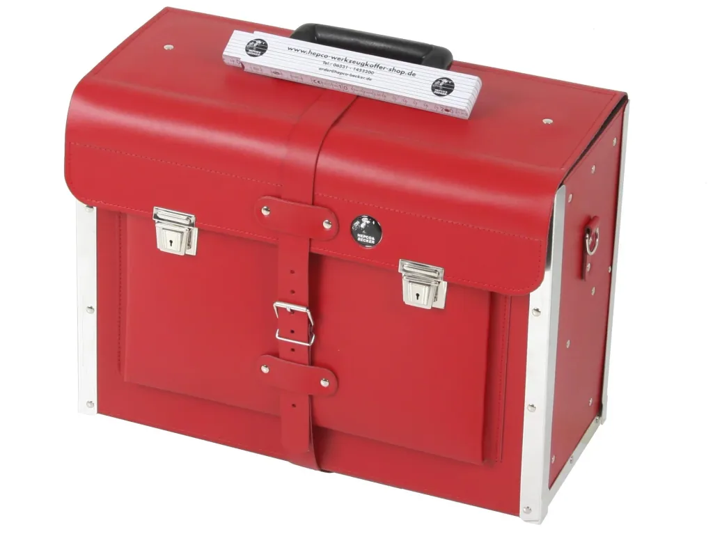 Elektro-Meistertasche FAVORIT 7123 Rot, 29 Liter