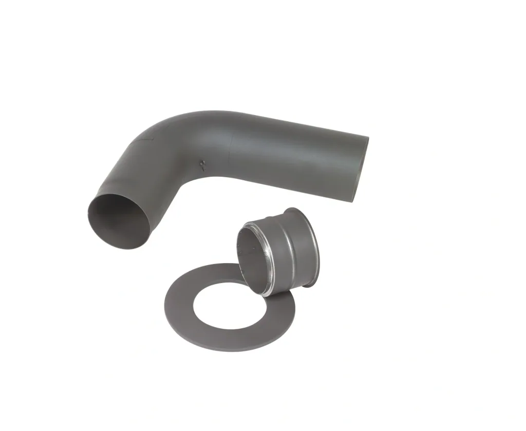 Kaminrohr-Anschluss Set 150 mm Fullform titan