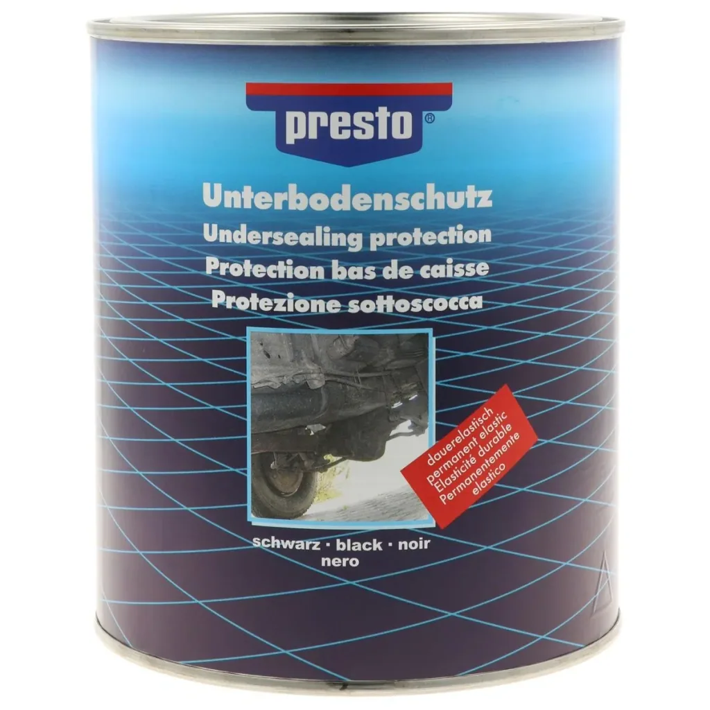 Unterbodenschutz Bitumen, Pinseldose, Schwarz, 2500 g