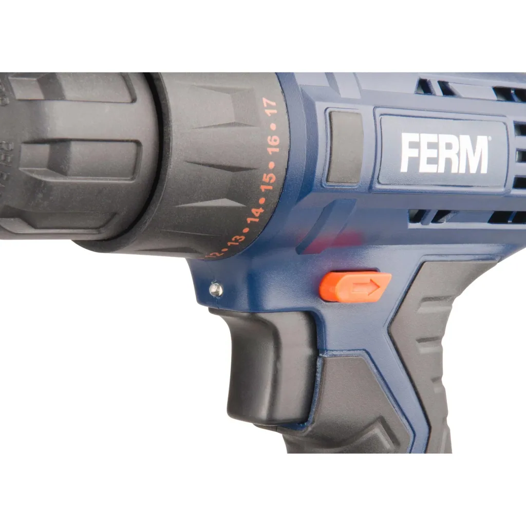 CDM1119 Li-Ion Akku-Bohrmaschine - 12V/1.5Ah - LED-Arbeitsleuchte - Inkl. Schellladegerät und 2 Batterien - Zwei doppels