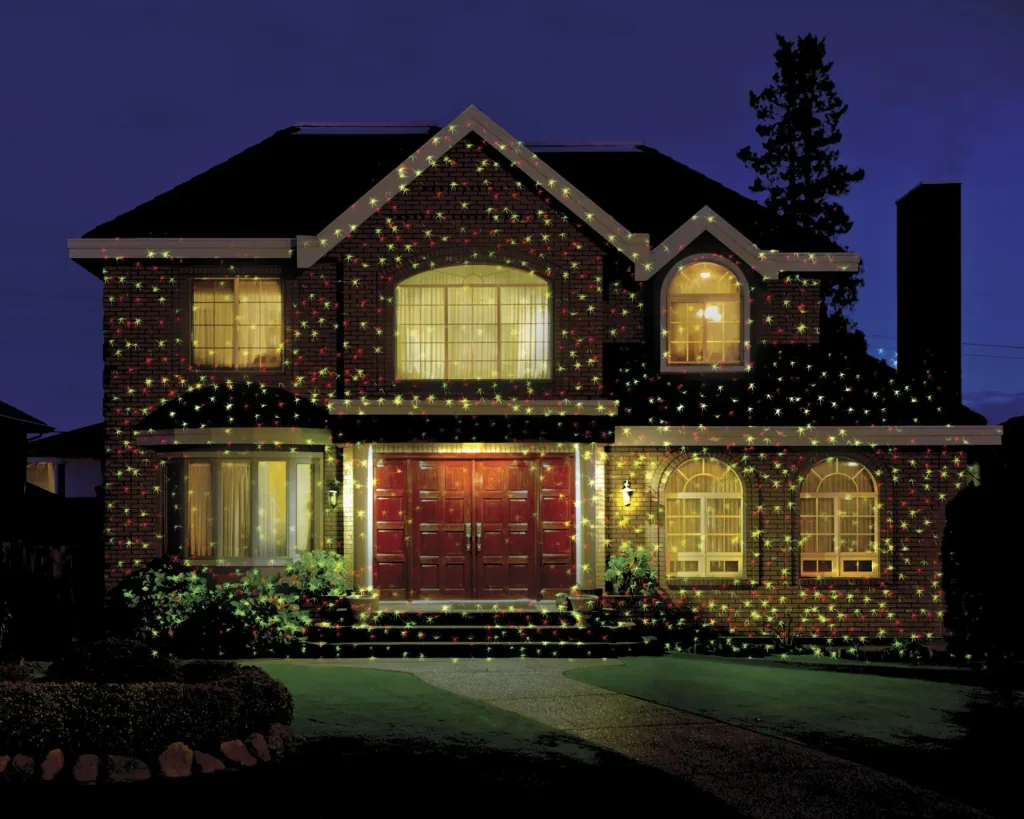 Laserlicht-System Star Shower mit Sensor