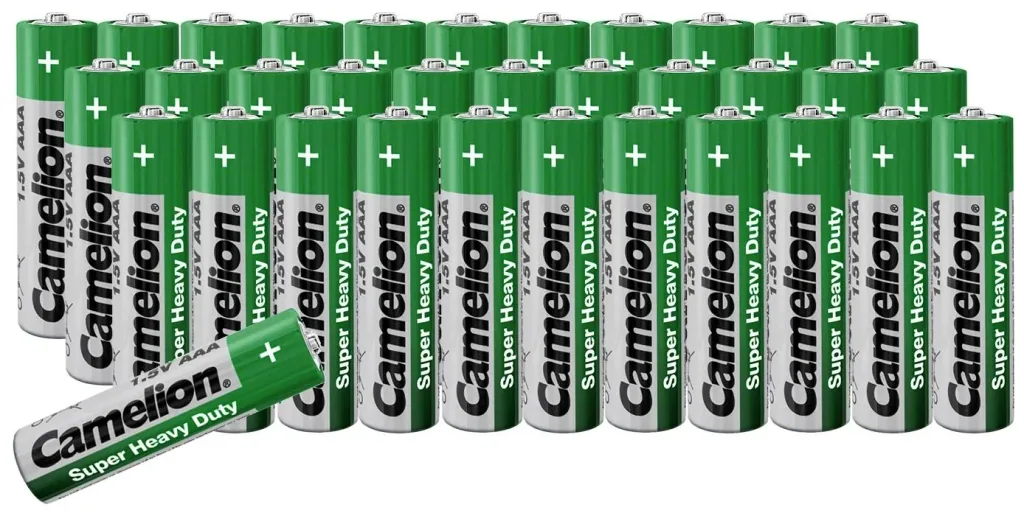 Zink-Kohle-Batterie Sparset 69-teilig + GRATIS Schlüsselleuchte