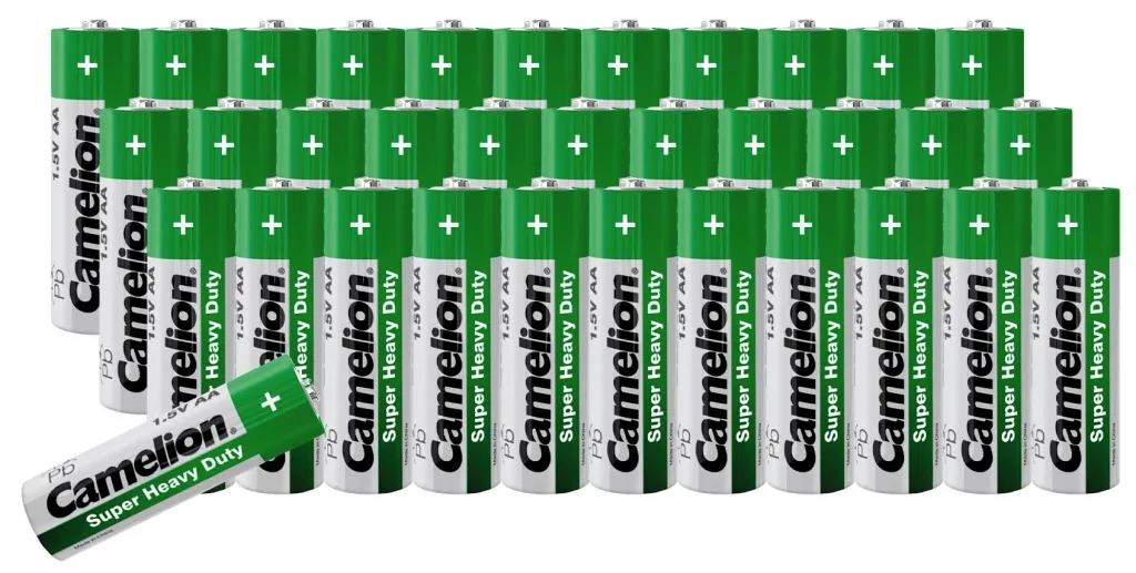 Zink-Kohle-Batterie Sparset 69-teilig + GRATIS Schlüsselleuchte