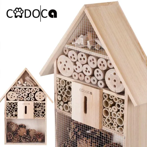 Cadoca Insecthotel Nistkasten 48x31x10cm