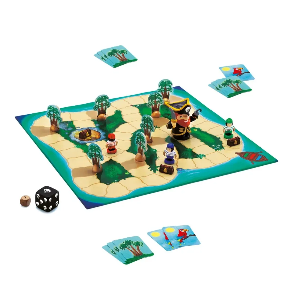 Djeco Brettspiele, Strategiespiel - Big pirate