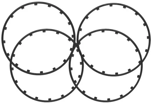 Rim Ringz Felgenring, 16 Zoll, Farbe schwarz