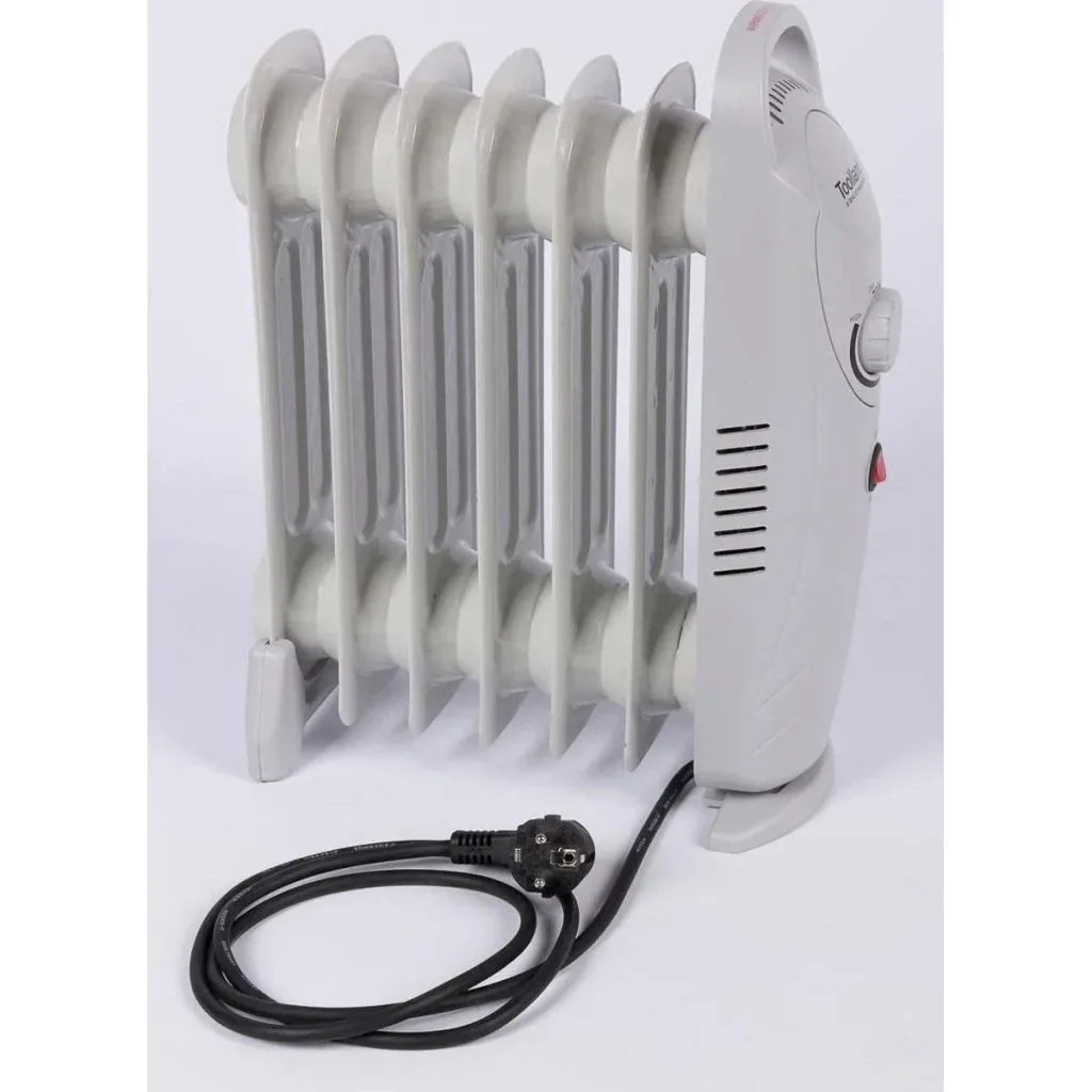 Ölradiator - 700W - 7 Rippen - Mit Thermostat