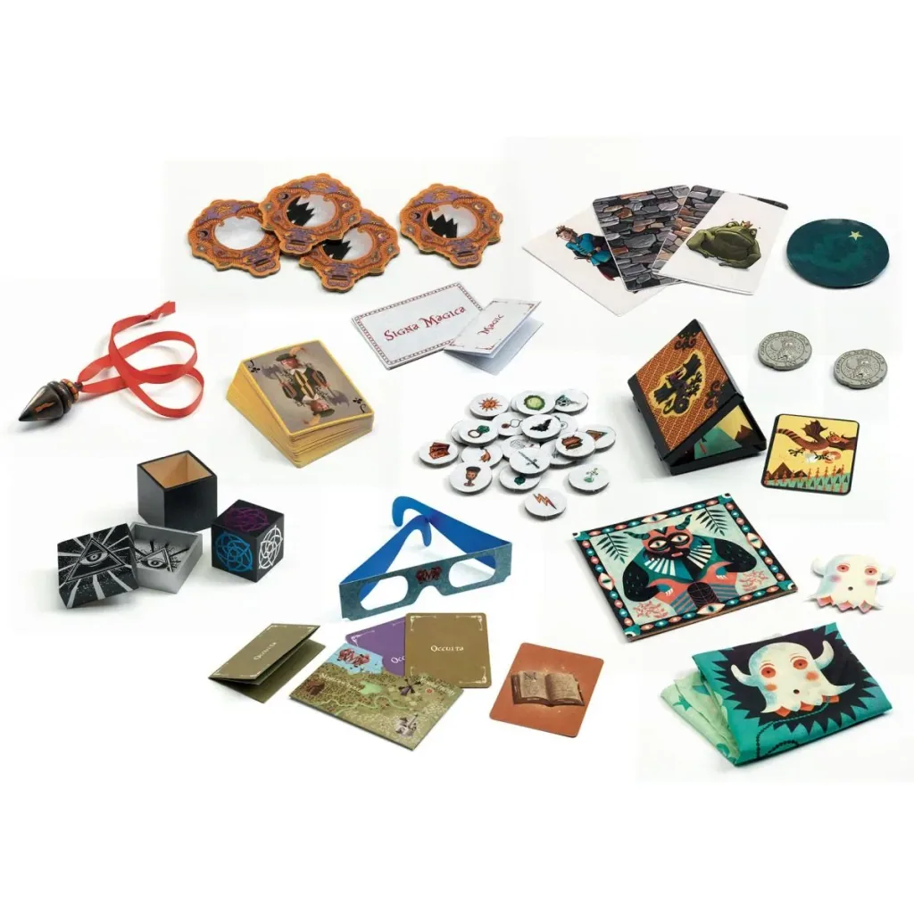 Djeco Brettspiele, Zauberkasten, Zauberset - Zaubertricks: Incredibile Magus