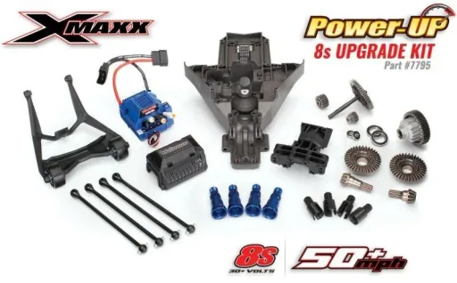 X-Maxx 8S RTR Elektro Monstertruck Brushless waterproof +TSM, TQi, 8S VXL +30Volt