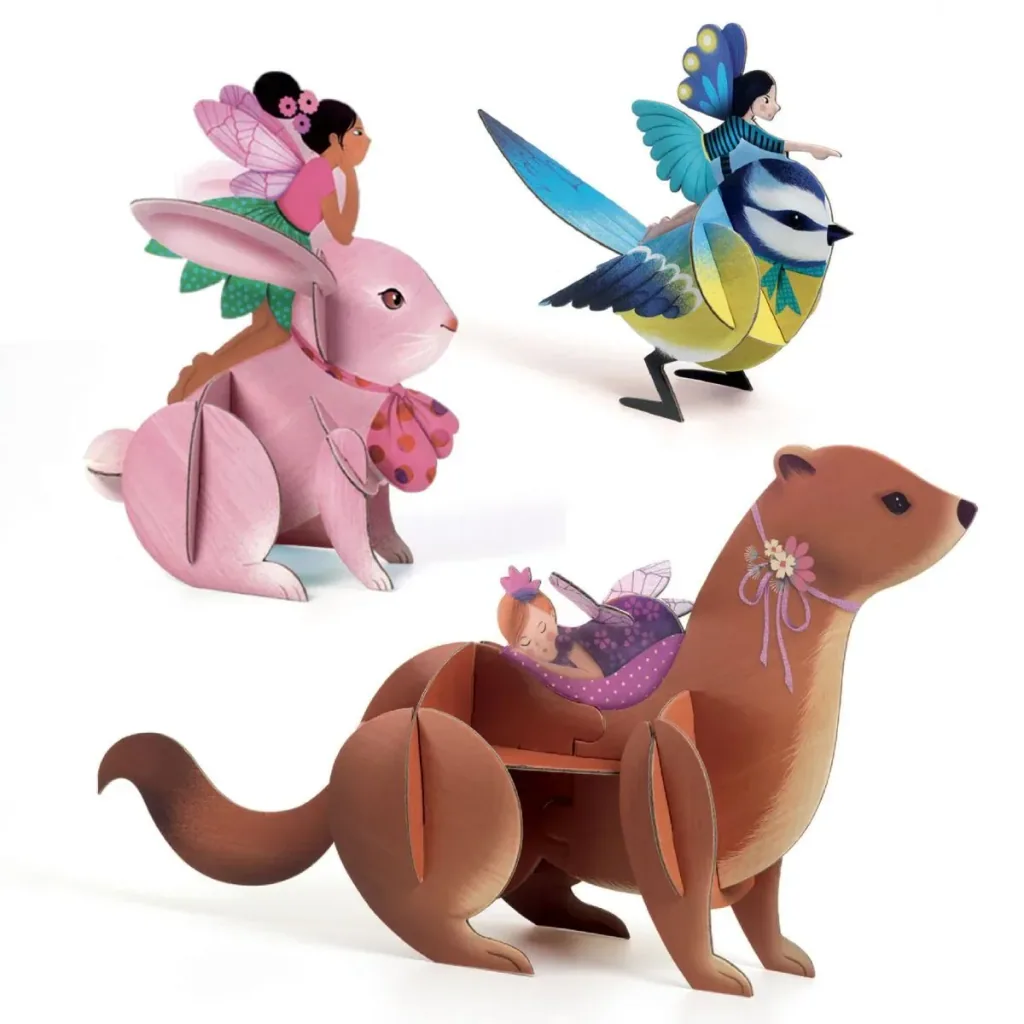 Djeco Bastelset, Kreativitätsset, Multi Activity Kit - Feen Box