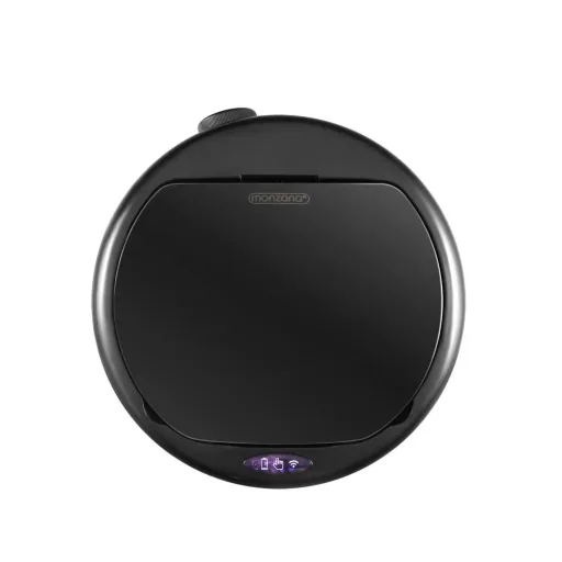 Automatischer Edelstahl-Mülleimer mit Sensor - 56 L - Silber