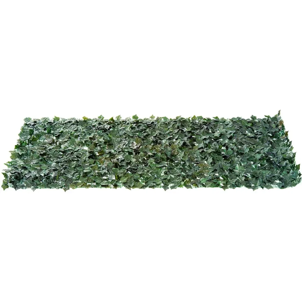 Künstliche Hecke als Sichtschutz dunkelgrün