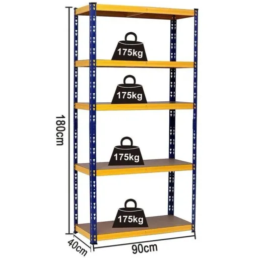 FSH Regal MP 18040 - Max 175 kg pro Regal - Blau/Orange