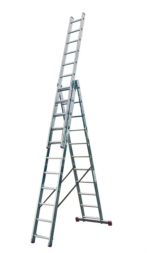 CORDA Vielzweckleiter, 3 x 11 Sprossen