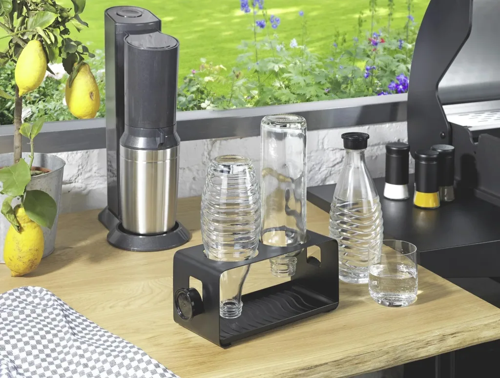 Flaschenhalter DUO für Wassersprudler