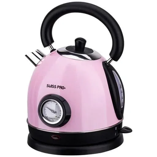 Retro-Wasserkocher - 2200W - 1,8L - Rosa