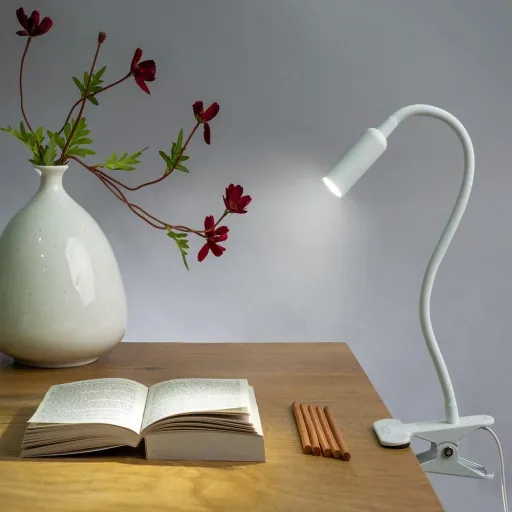 LED-Wandleuchte Miza Weiß