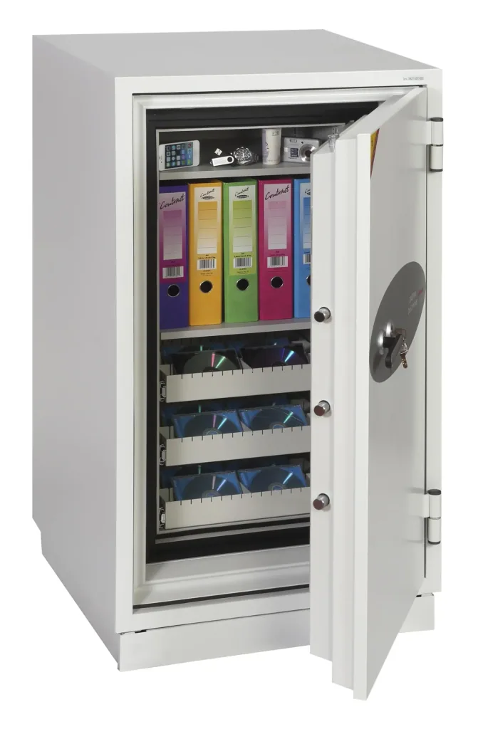 Datenschutztresor Data Commander Außenmaße 1160 x 690 x 720 mm, mit Schlüsselschloss